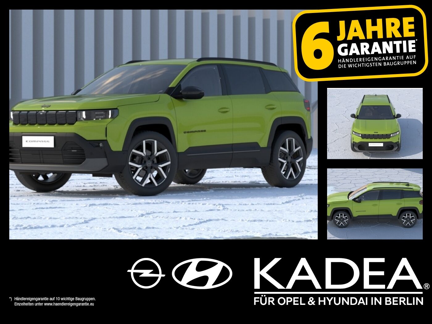Jeep Compass New Elektro Kamera, elektr. Heckkl. PDC
