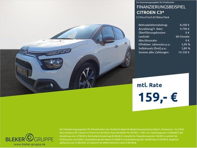 Citroen C3 PureTech 83 Shine Pack