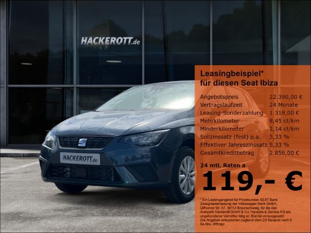 Seat Ibiza Road Edition 1.0 TSI 116 PS 6-Gang SHZ, Ru
