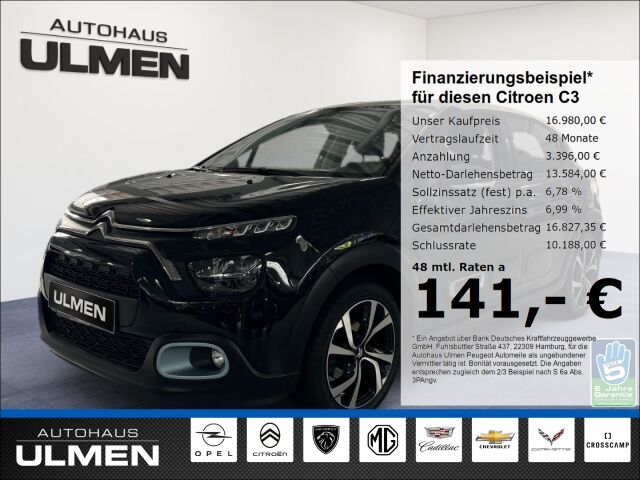 Citroen C3 1.2 PureTech 110 EU6d PT110 S&S EAT6 Elle Nav
