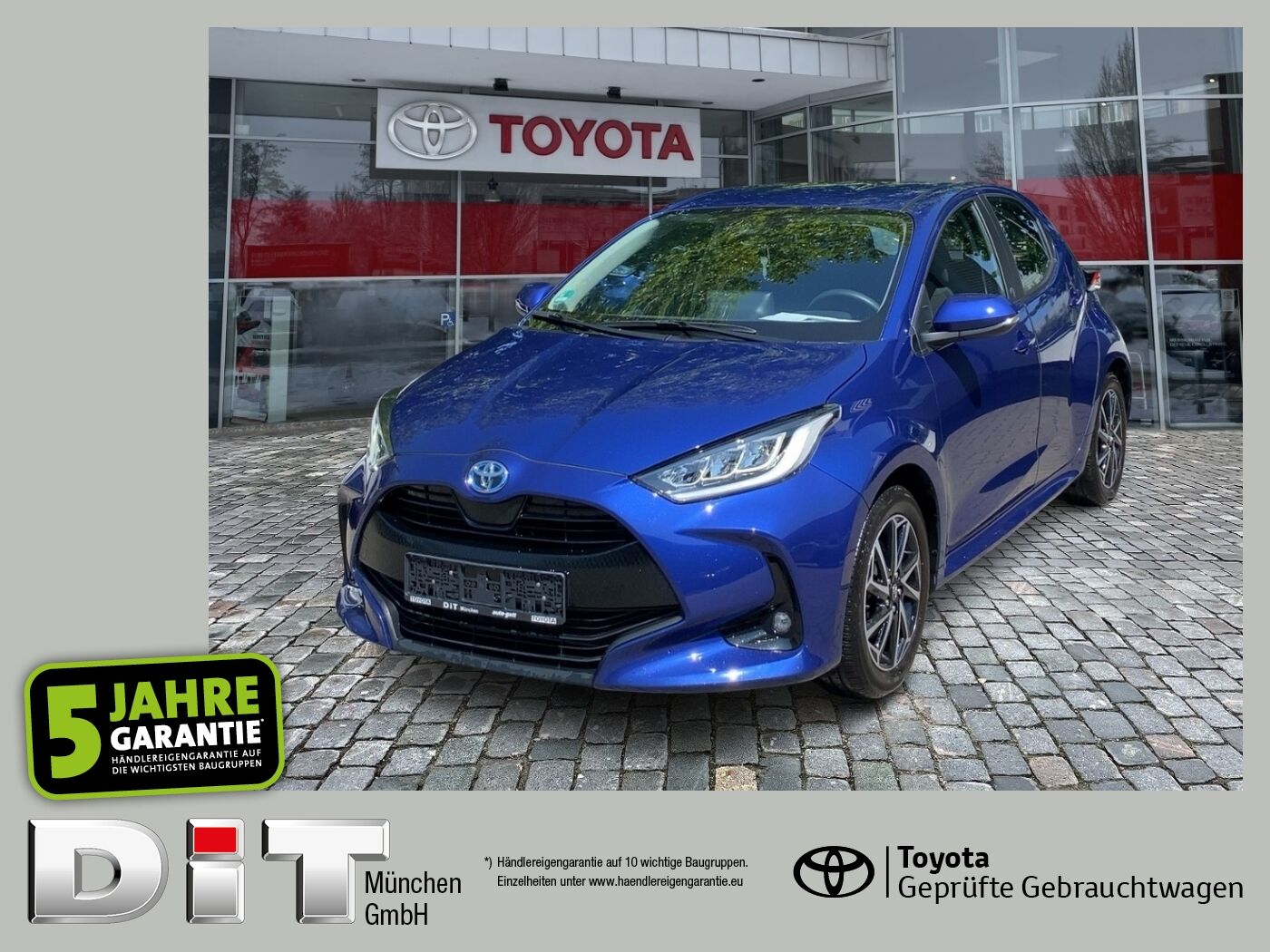 Toyota Yaris 1.5 D Team Deutschland **Comfort-Paket**