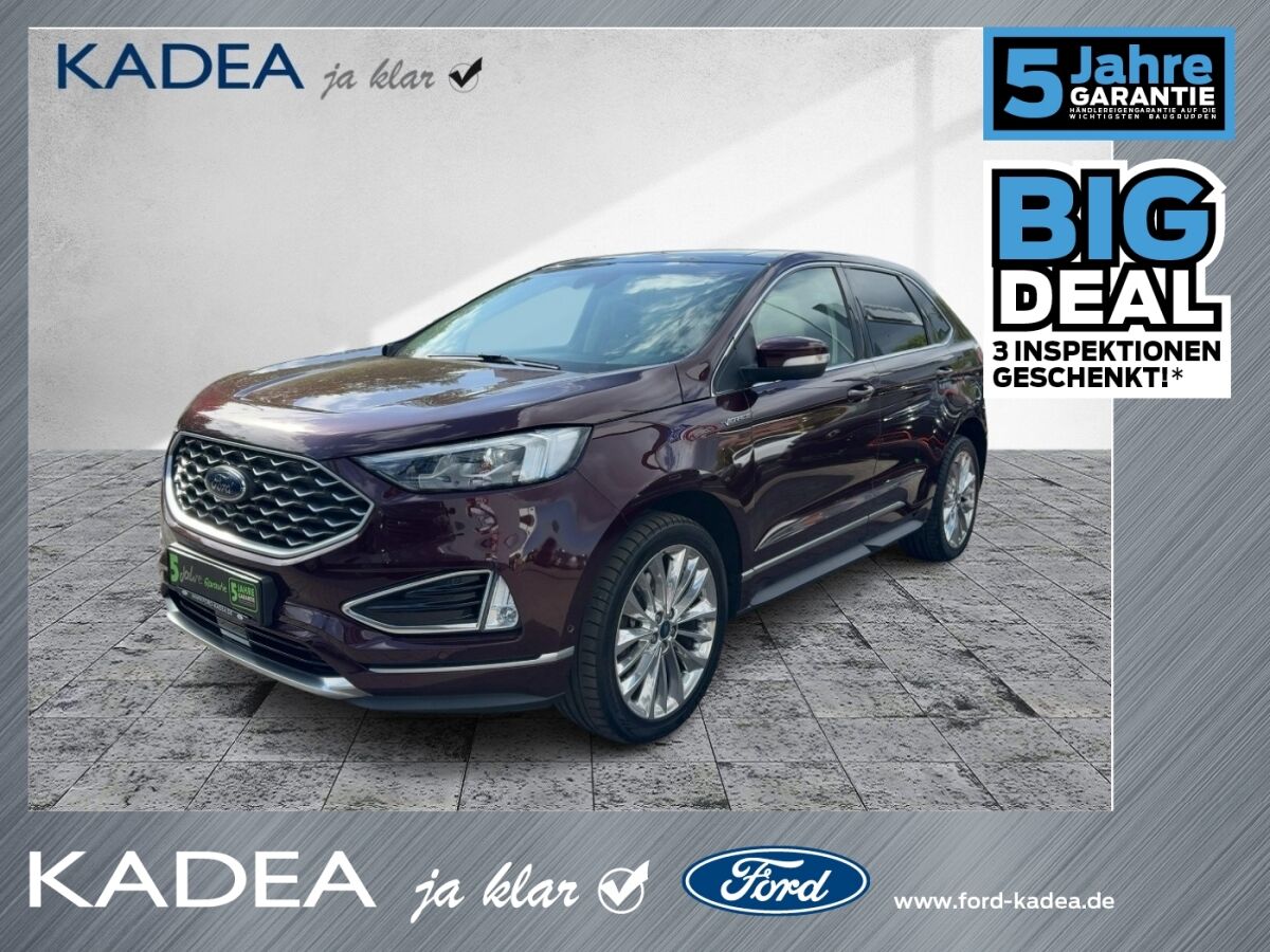 Ford Edge 2.0 EcoBlue Vignale ACC*Pano*8fach bereift