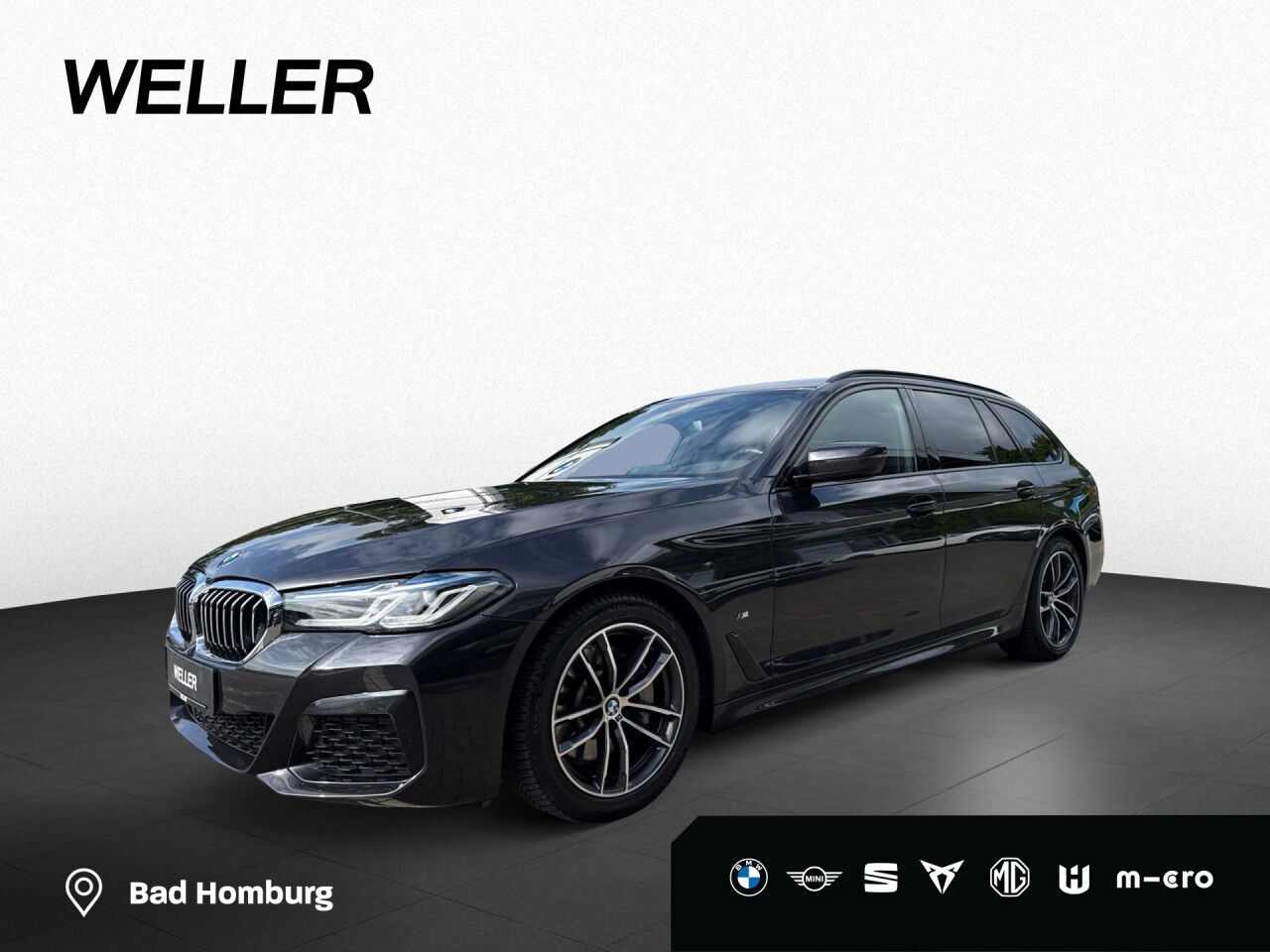 BMW 530i Tour. M-Sport,LivePro,HUD,Laser,AHK,DrAs,PA