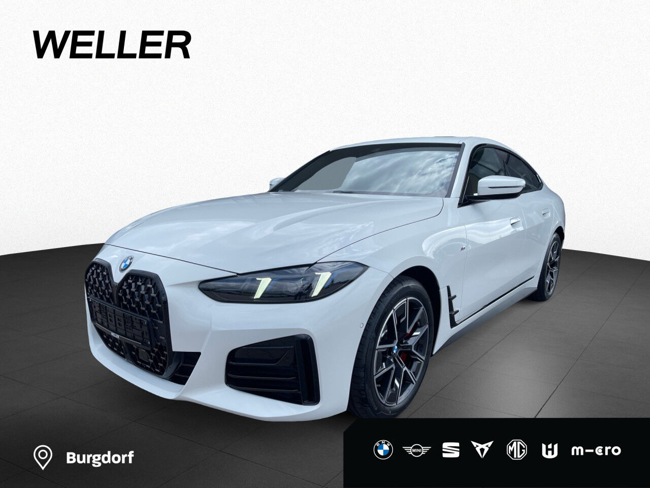 BMW 420i Gran Coupé M Sport Pro Pano SHz H/K Navi LED