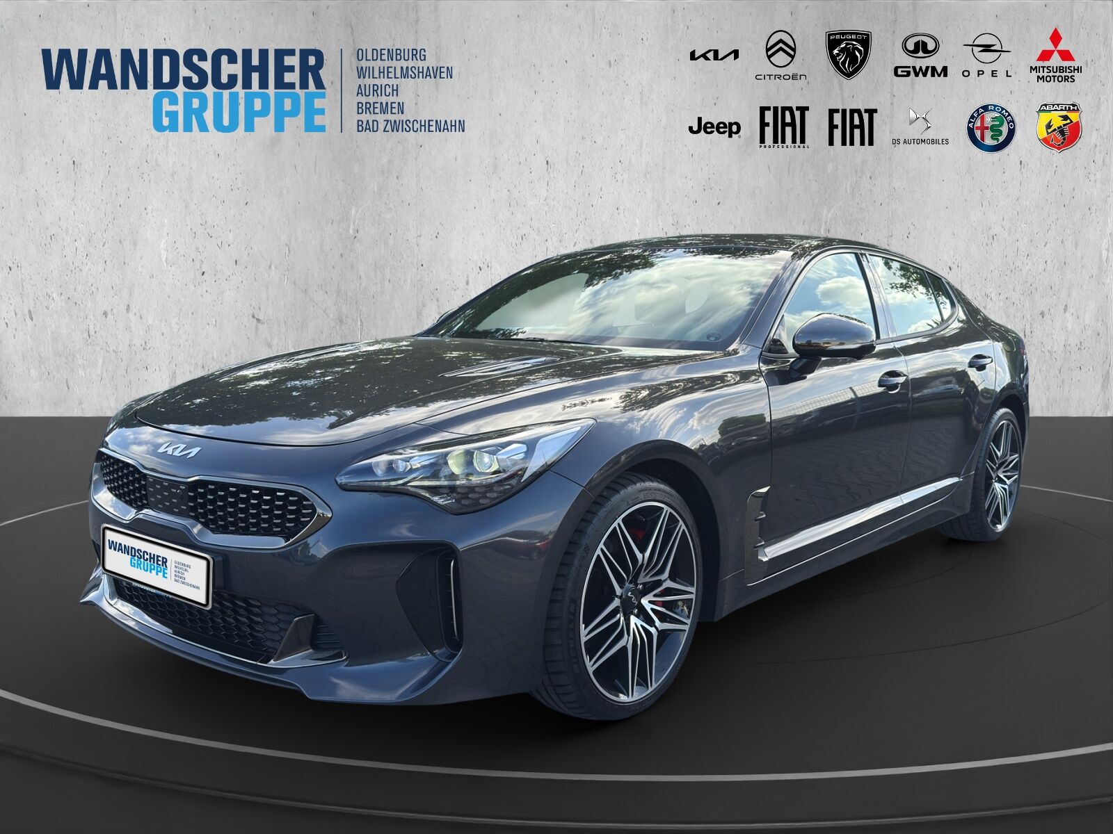 Kia Stinger GT 3.3 V6 T-GDI +Navi+LED+HUD+Kam.+SHZ