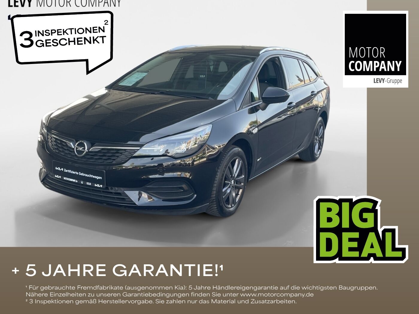 Opel Astra K Sports Tourer 1.4 Turbo+ Design+Tech+HU