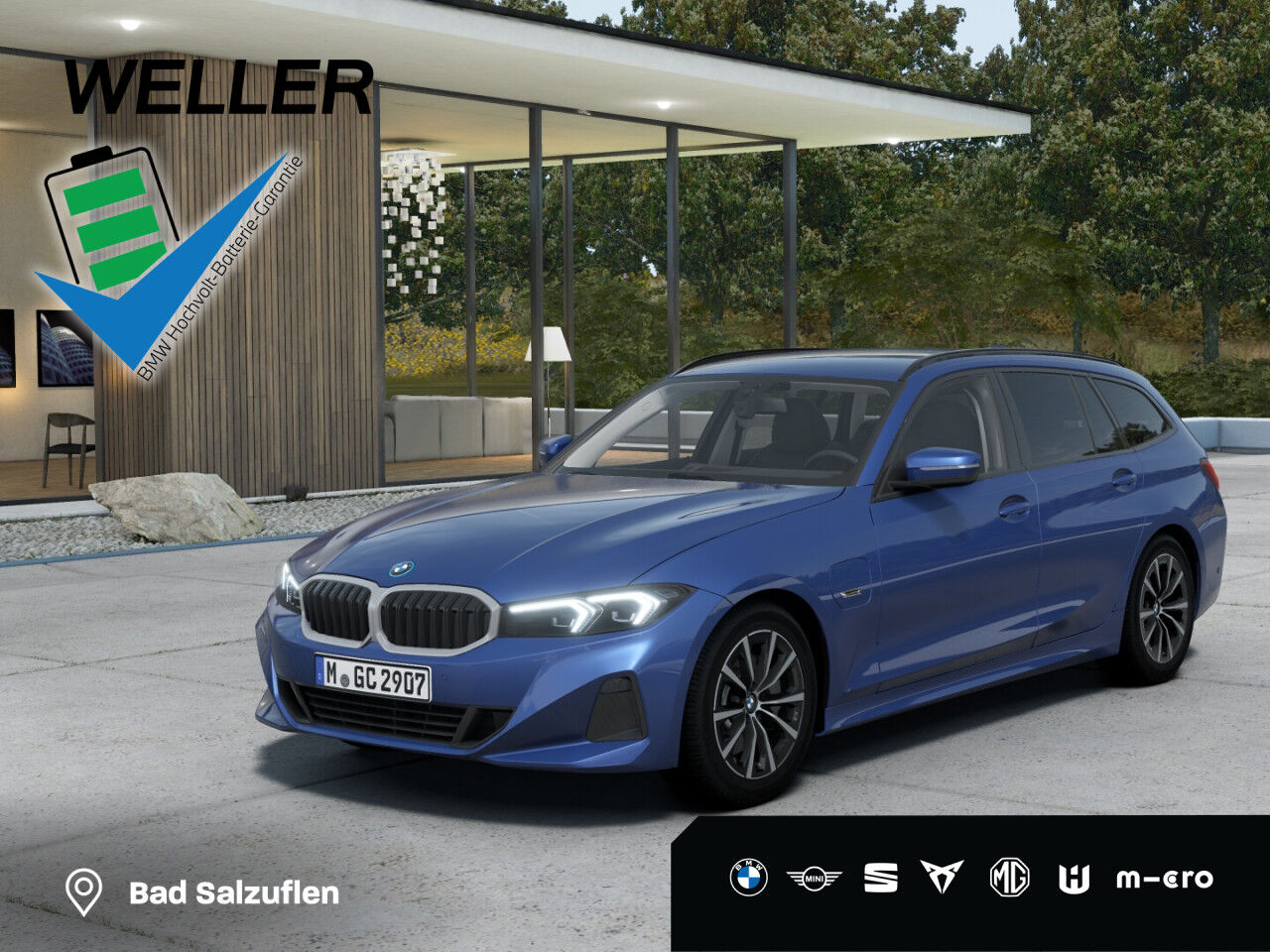 BMW 320e Touring Aut. LiCo+ DrAs PaAs SpoSi SHZ GRA