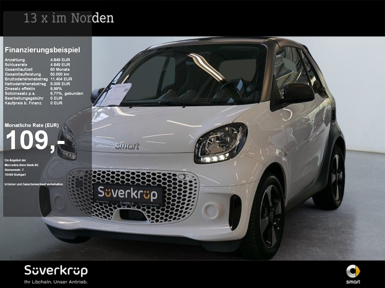 Smart EQ fortwo cabrio +SHZ