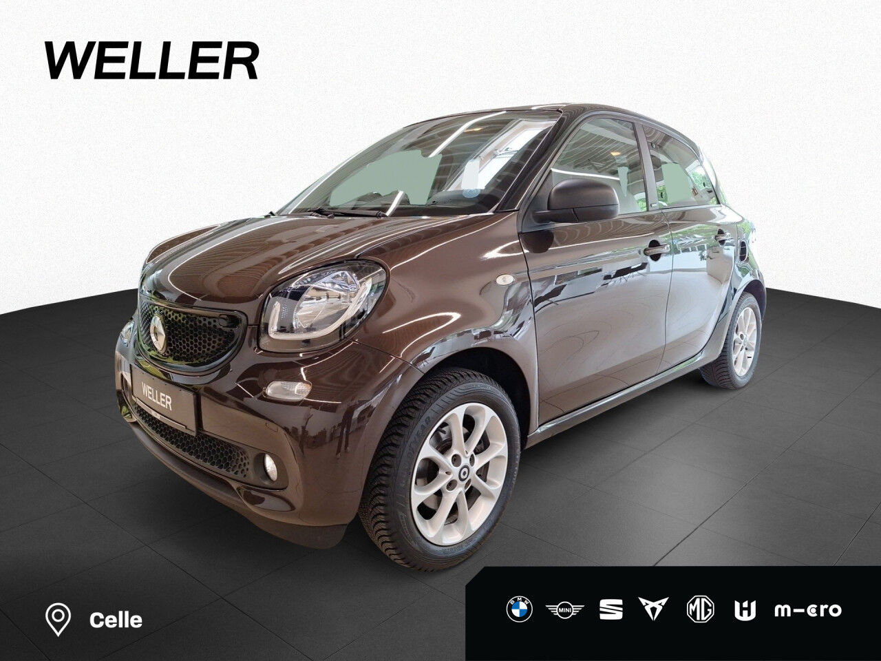 SMART forfour passion Bluetooth Navi Klima Einparkhilfe