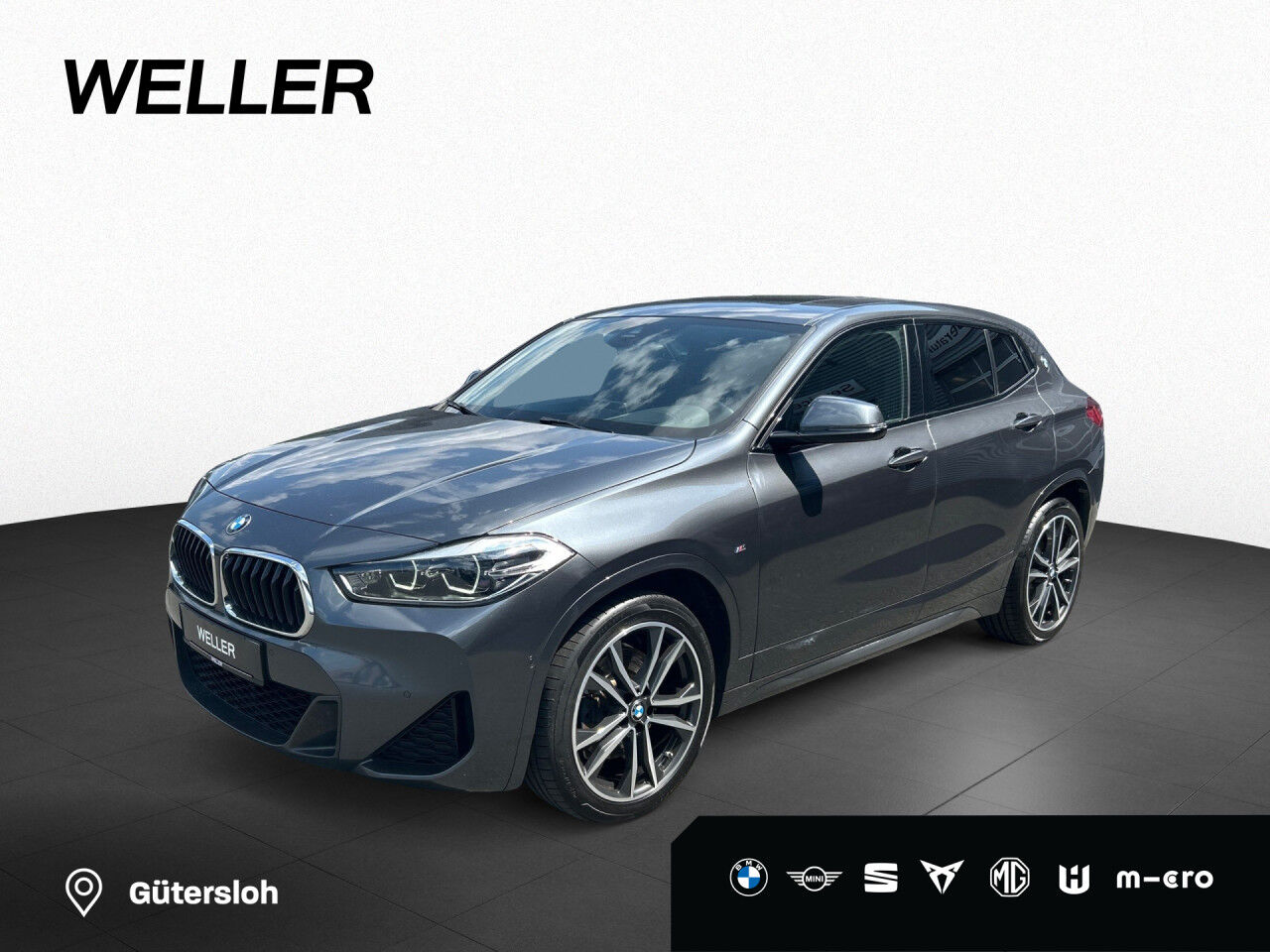 BMW X2 xDrive 25d M Sport HUD ACC KAMERA NAVI PANO LED