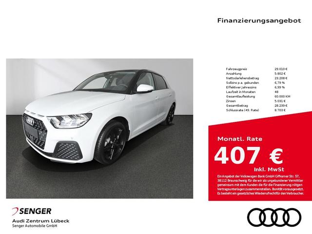 Audi A1 Sportback 25 TFSI Gepäckraum-Paket Sitzhzg.