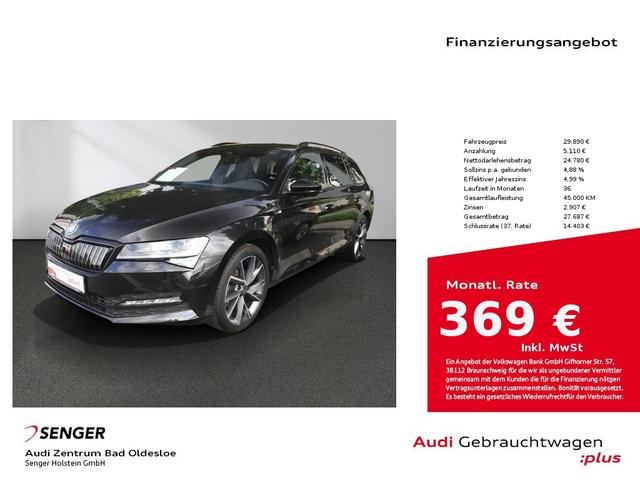 Skoda Superb Combi 1.4 TSI iV Sportline DSG Matrix AHK