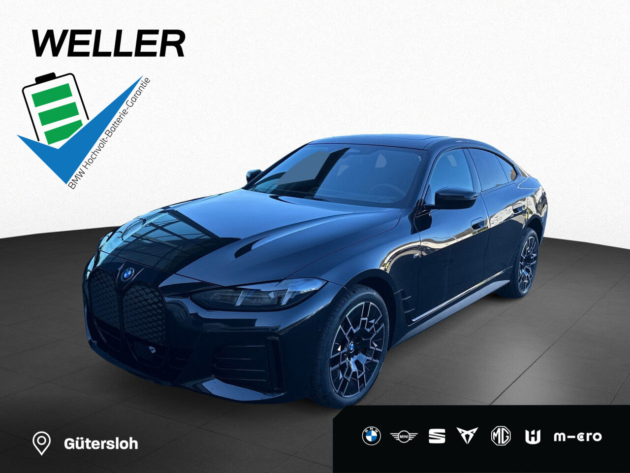 BMW i4 eDrive35 Leasing ab 889,- M Sport AHK Glasdach