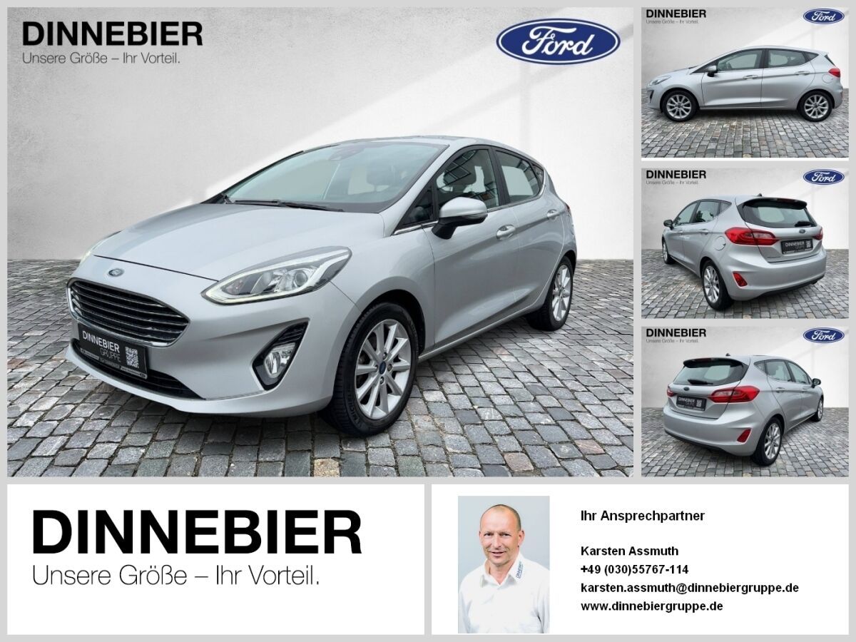 Ford FIESTA TITANIUM*Winterpaket*Klimaautom.*Bluetoot