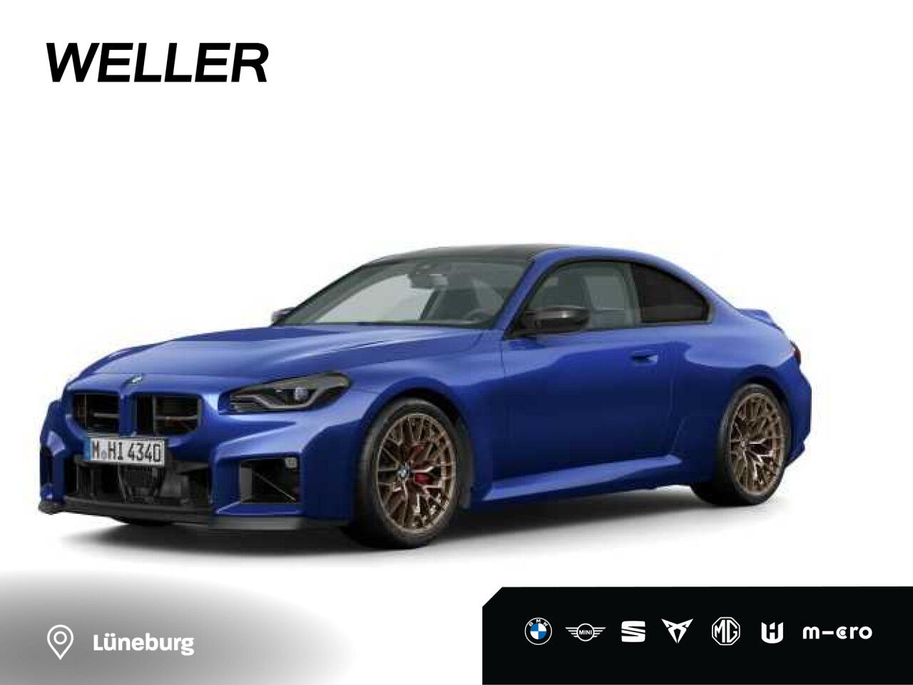 BMW M2 CS Coupé Sportpaket Bluetooth HUD Navi LED PDC