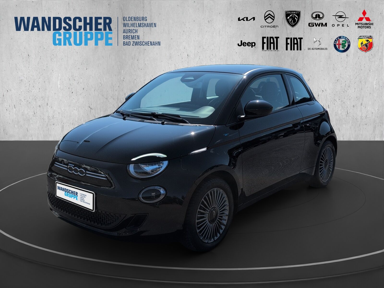 Fiat 500 e Icon +Kam.+SHZ+PDC+LM+SpurH+Winterp.+AUT