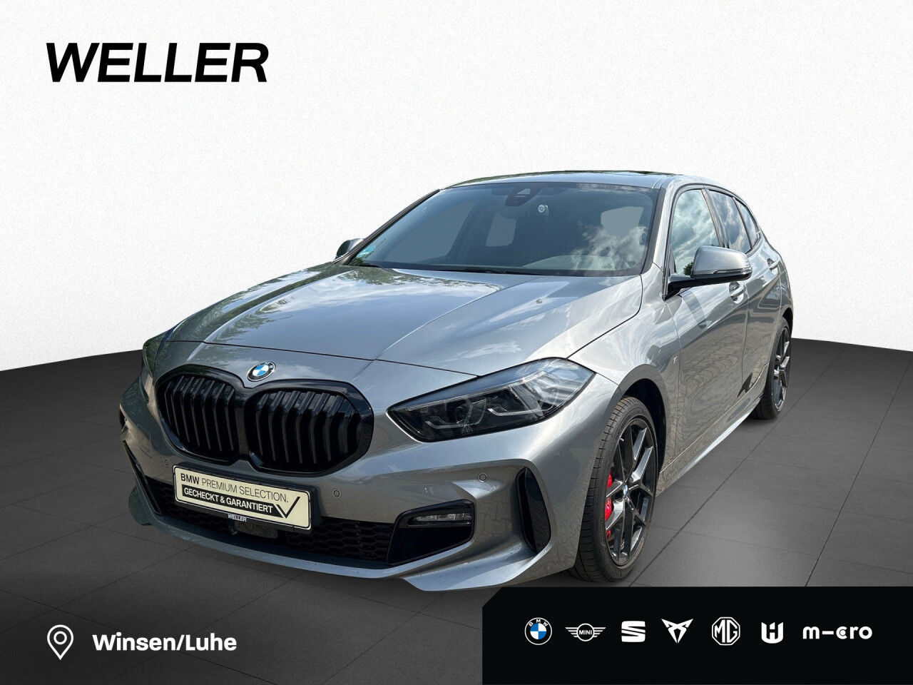 BMW 118i M Sport Pro LC-Pro,HK,M-Sitz,Pano,AdLED,18
