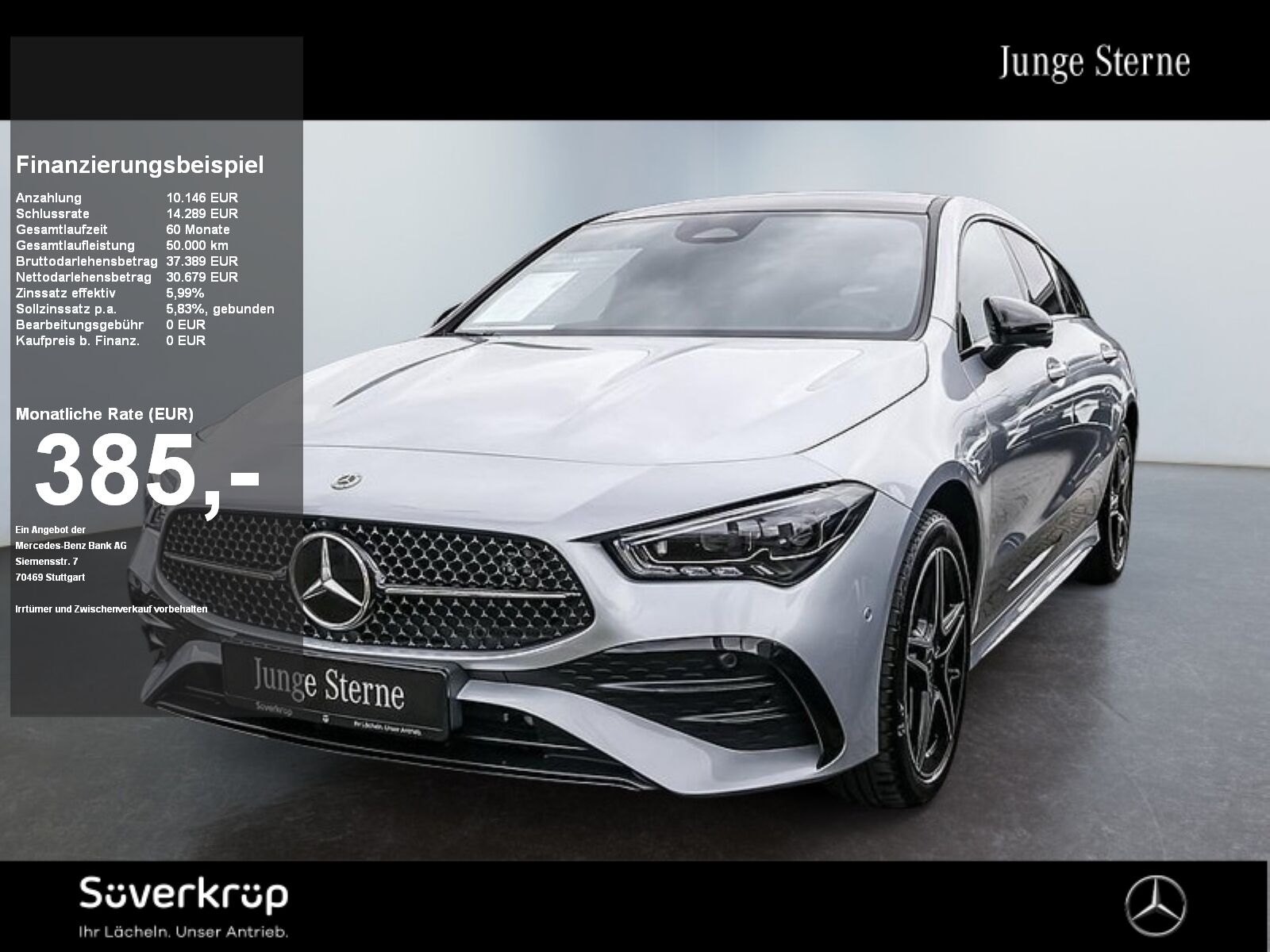 Mercedes-Benz CLA 250 e SB , AMG NIGHT SPUR DISTR PANO 360