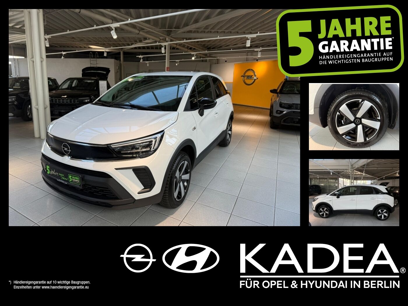 Opel Crossland 1.2 LED,PDC,Kamera,Lenk+Sitzhzg,Carpla