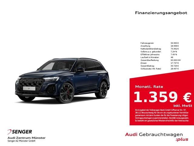 Audi Q7 SUV 50 TDI quattro Matrix Pano Standh. TV B&O
