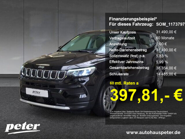 JEEP Compass 1.5l T4 48V e-Hybrid MHEV Altitude FWD
