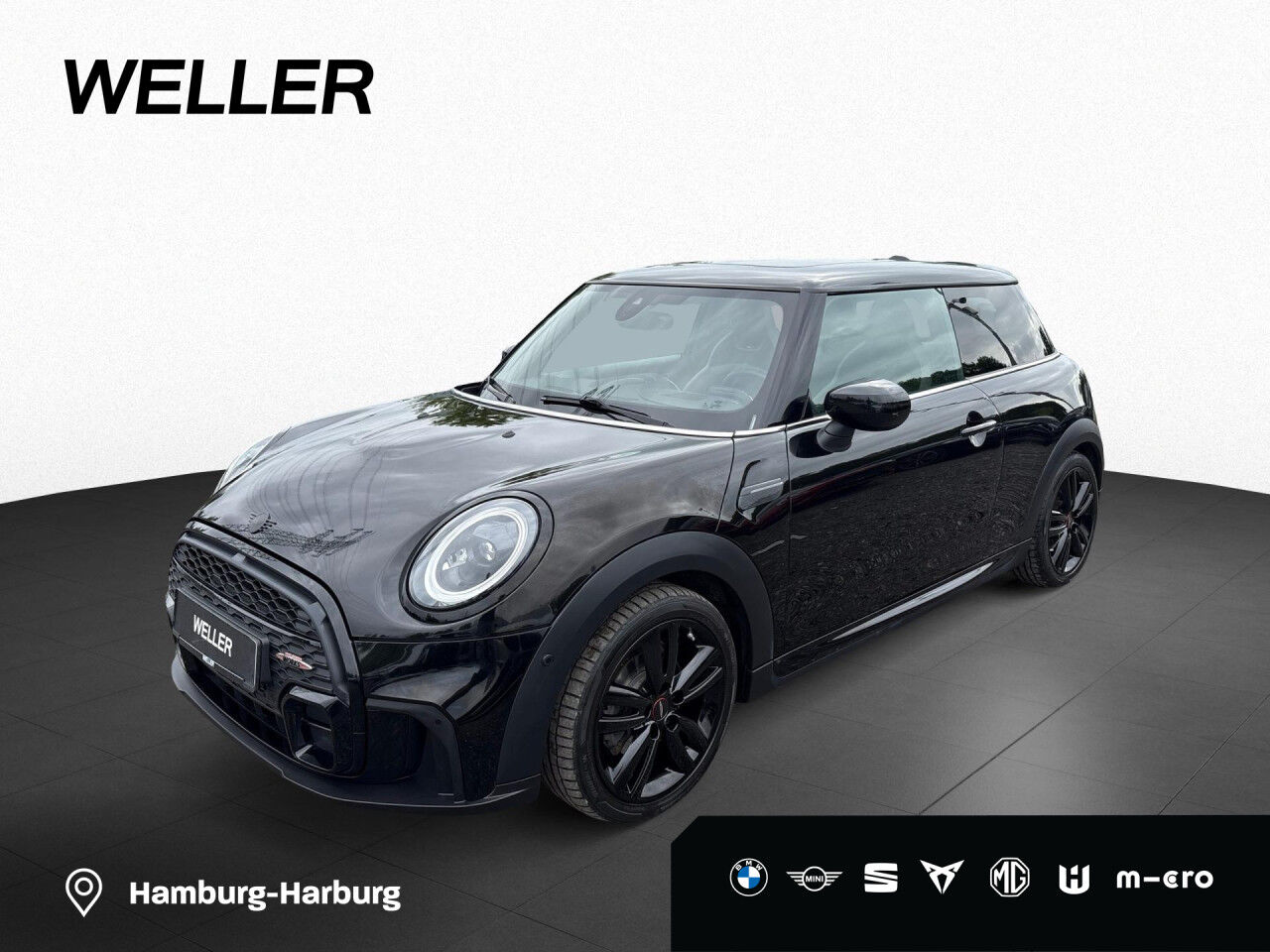 MINI Cooper 3-Trg Aut JCW AeroKit,Navi,AdLED,Pano,HUD