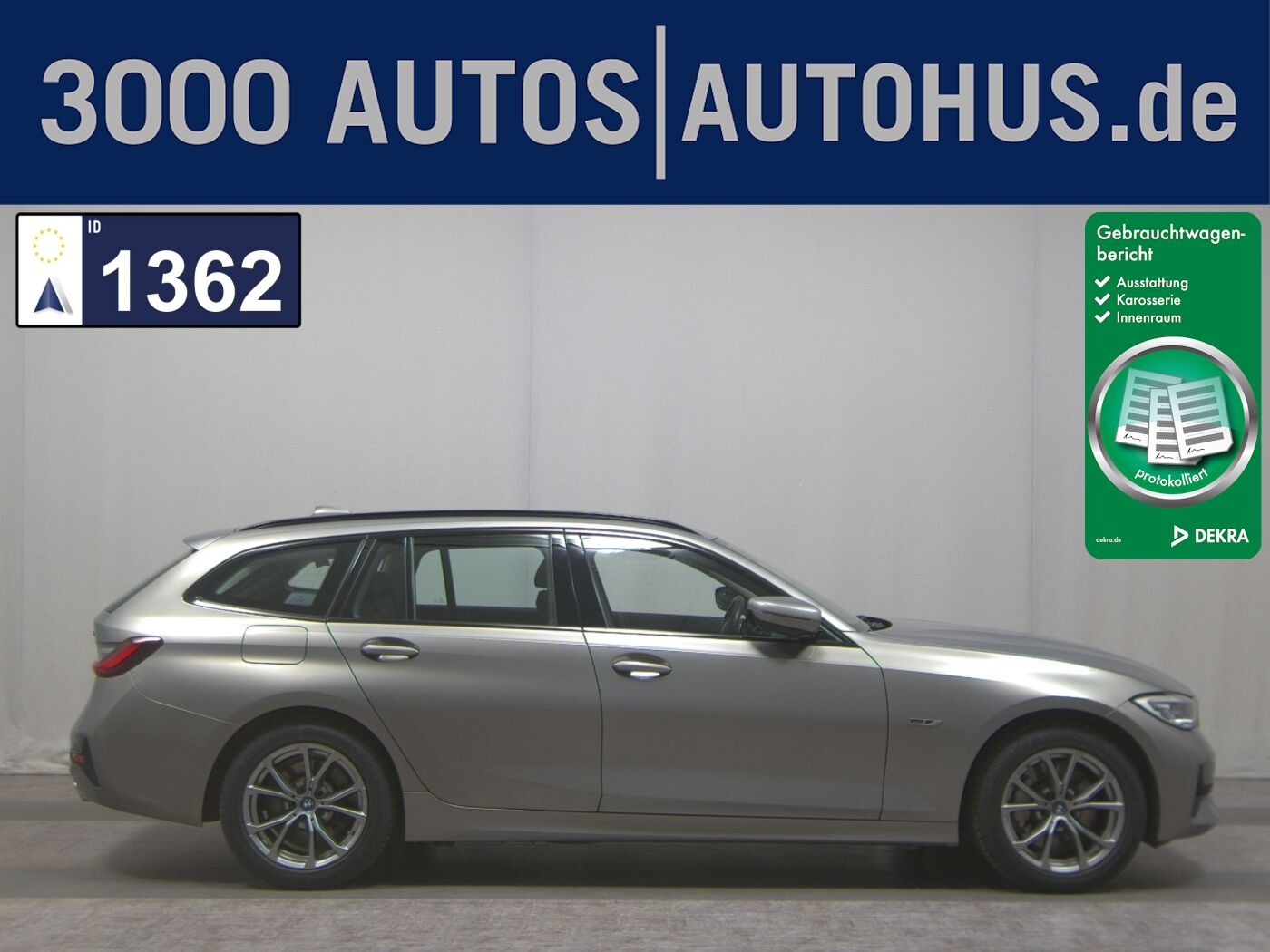 BMW 330e Touring Sport-Line Laser Navi Pano HuD HiFi
