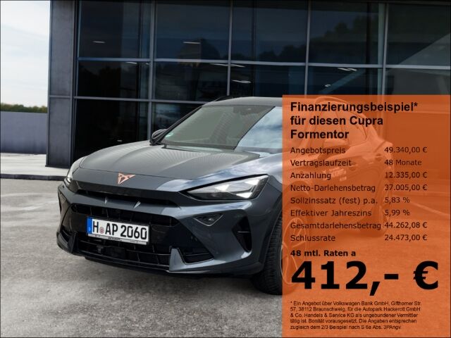 Cupra Formentor 1.5 eTSI 110 kW(150PS)DSG LED Navi Key