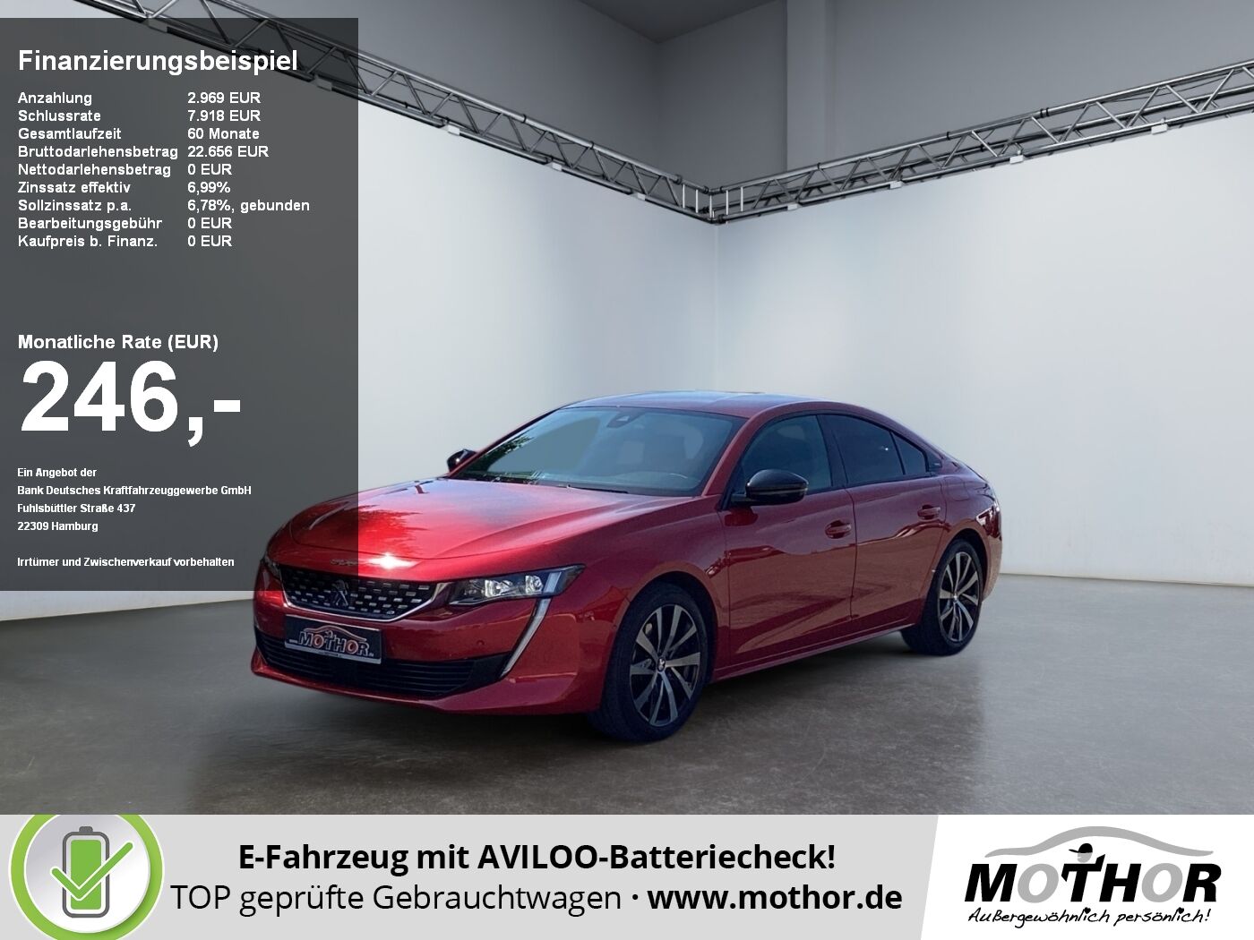 Peugeot 508 PHEV Automatik AHK