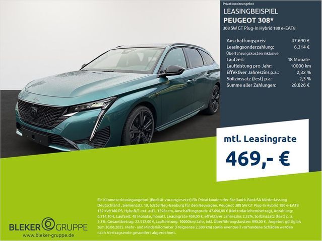 Peugeot 308 SW GT Plug-In Hybrid 180 e-EAT8