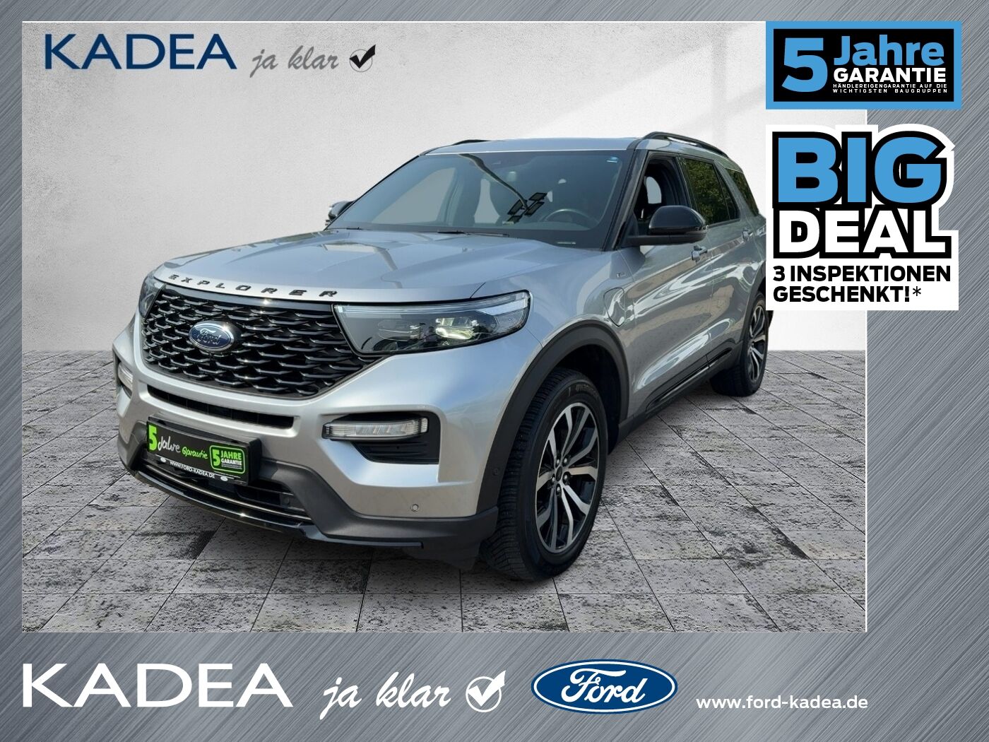 Ford Explorer 3.0 EcoBoost PHEV ST-Line +7-Sitze*PANO