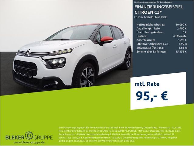 Citroen C3 PureTech 83 Shine Pack