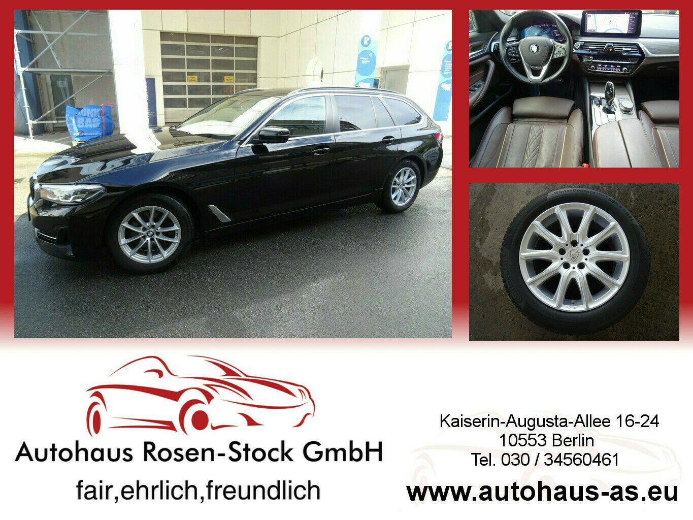 BMW 520d Tour xDrive Autom,Leder,AHK,ACC