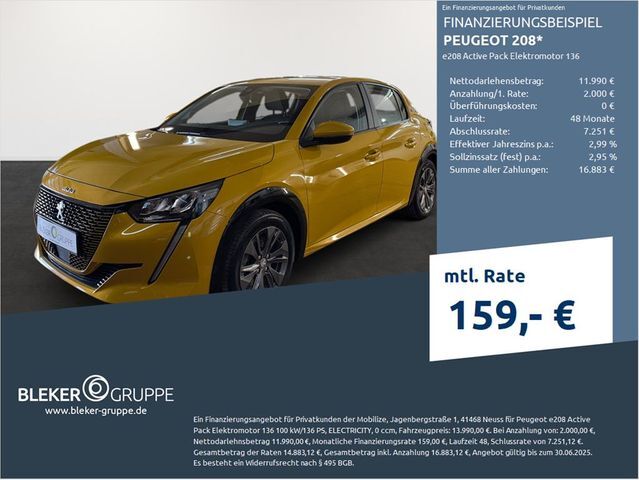Peugeot e-208 136 Active Pack