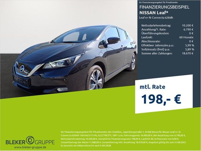 Nissan Leaf e+ N-Connecta 62kWh