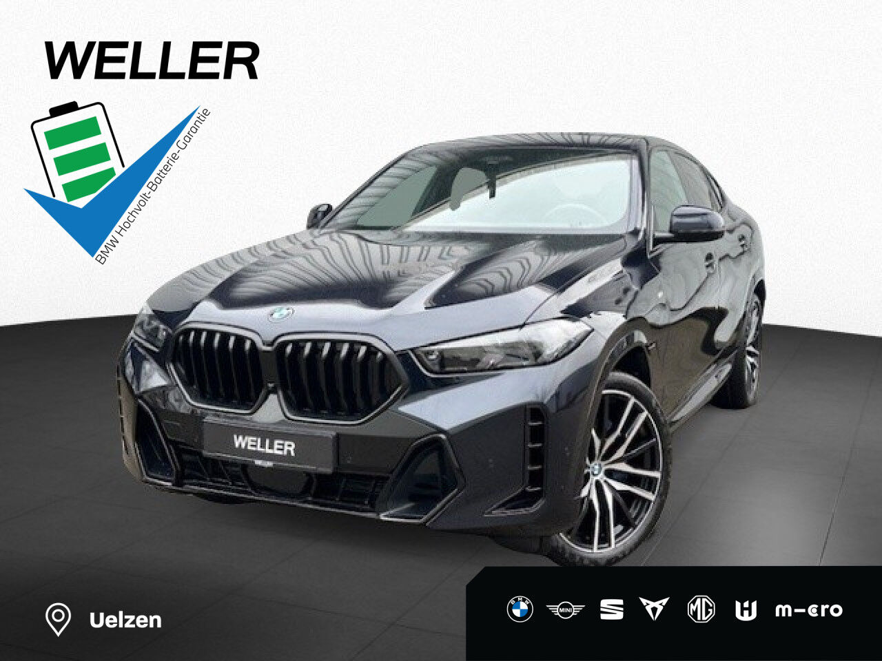BMW X6 xDrive40i M Sport, AHK, Pano, Iconic Glow, SHZ