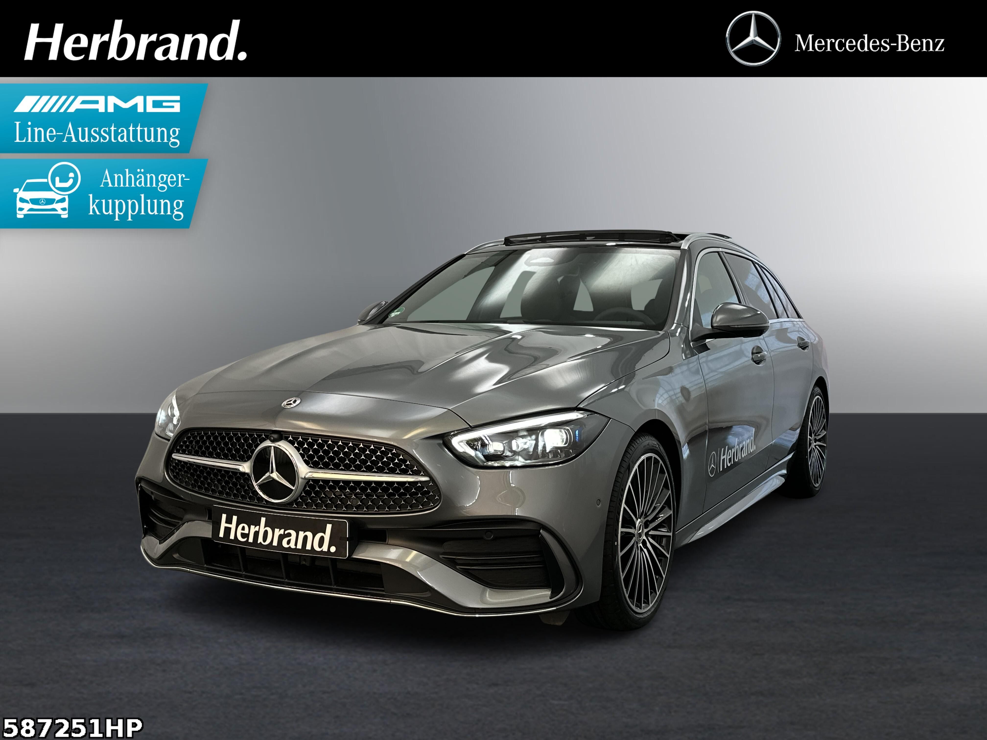MERCEDES-BENZ C 220 d T-Modell +AMG+PANO+AHK+DISTRONIC+360°KA+