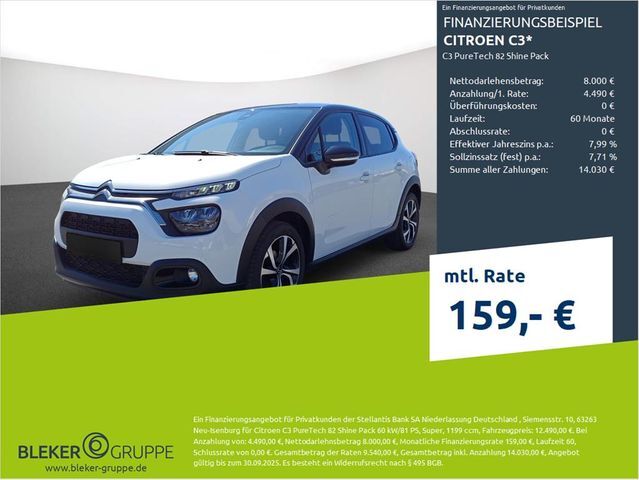 Citroen C3 PureTech 82 Shine Pack