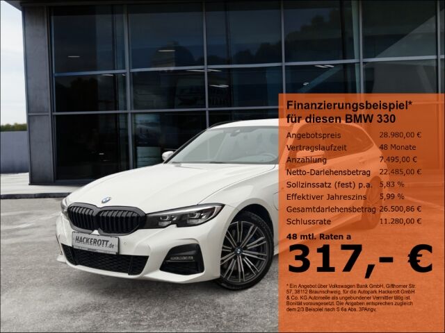 BMW 330 e M Sport Touring Led Navi Rückfahrkam. AHK
