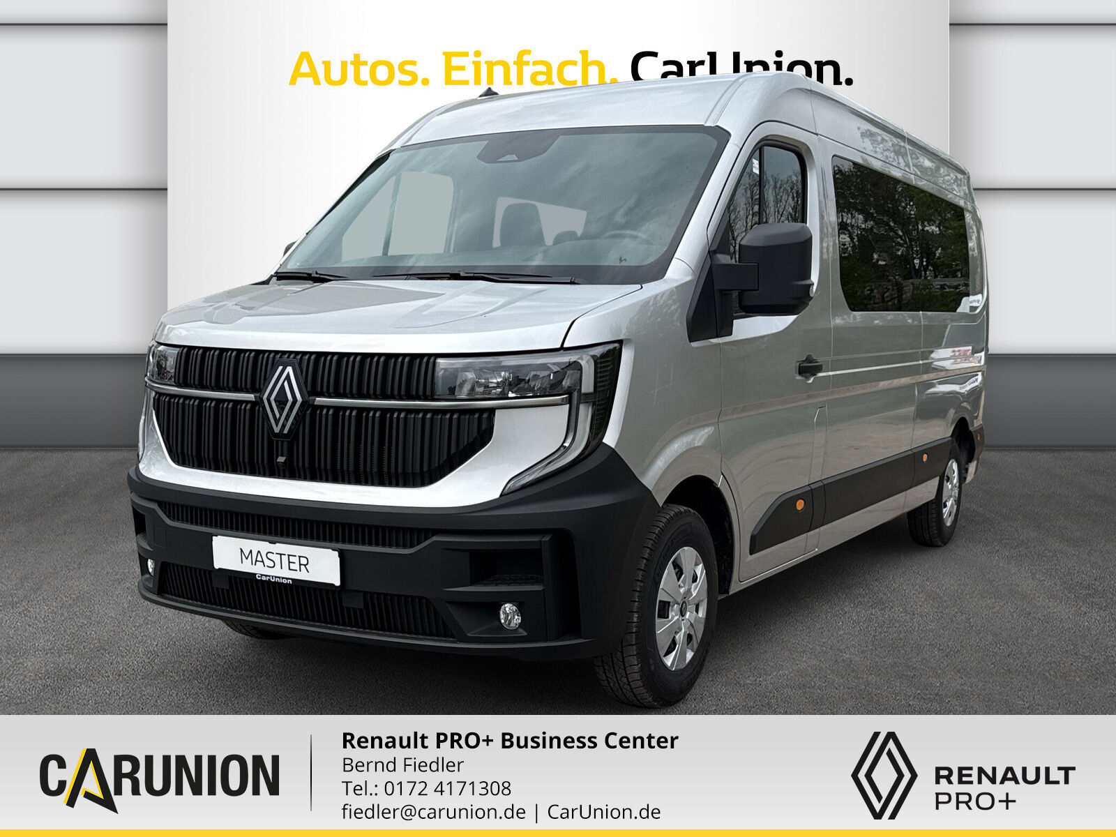 Renault Master Combi 9-Sitzer Extra L3H2 3,5t Blue dCi 1