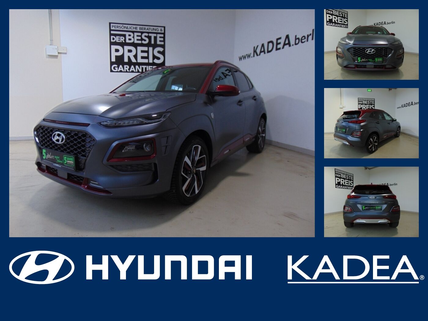 Hyundai Kona 1.6 Navi,Kamera,Lenk+Sitzhzg,LED,PDC,Keyles