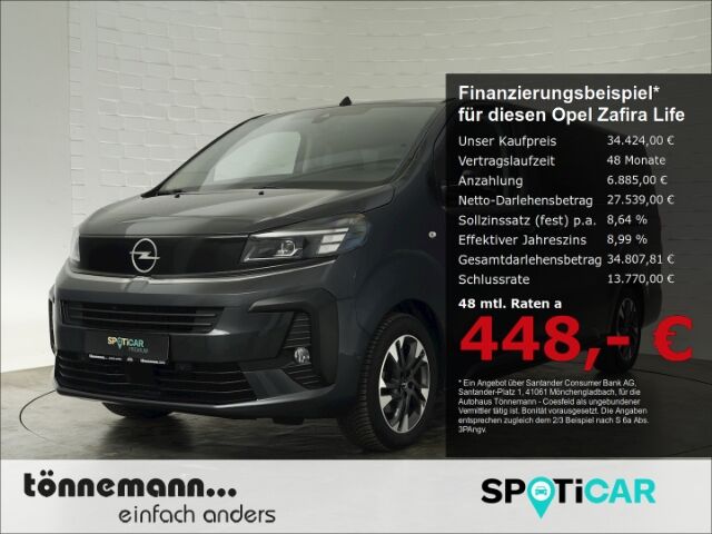 Opel Zafira Life FACELIFT EDITION XL CDTI AT 9-SITZER