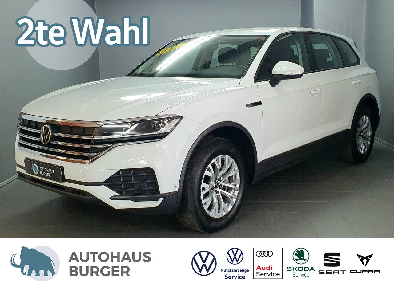 VW Touareg V6 3.0TDI 4mot. 2te Wahl/AHK/ACC/LED