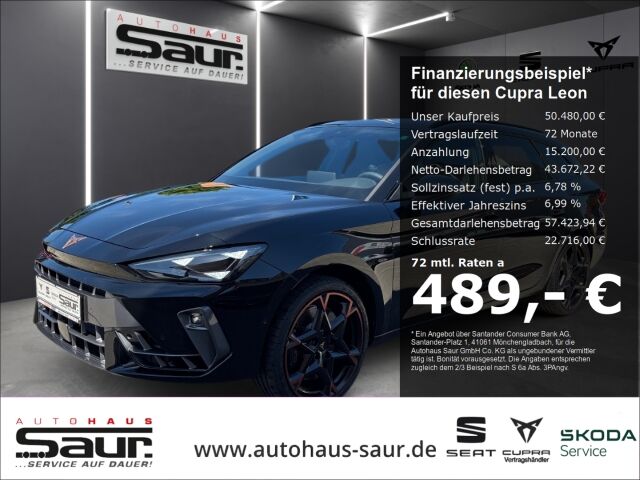Cupra Leon Sportstourer 2.0 TSI VZ DSG 4DRIVE MATRIX-L