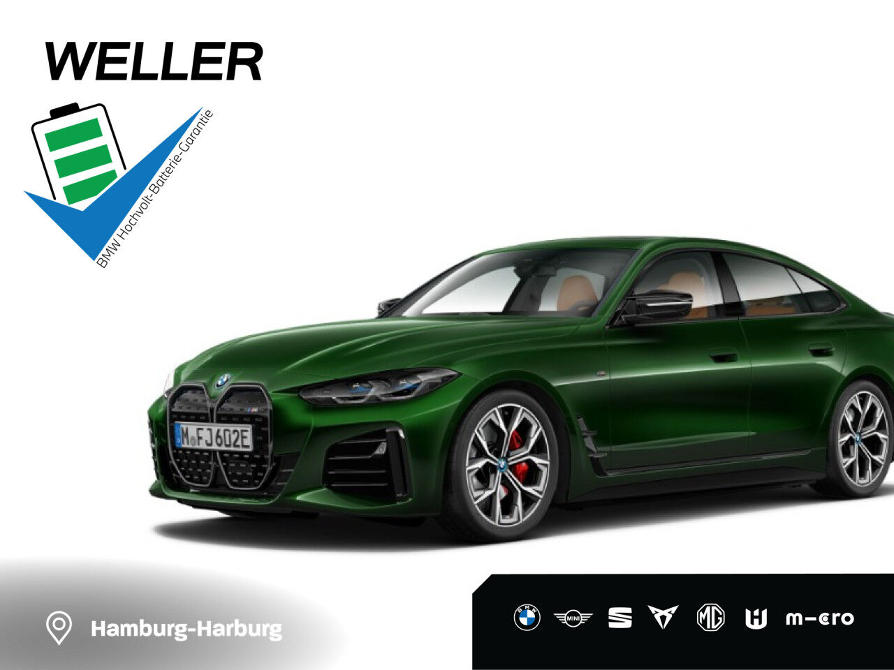 BMW i4 M50 M SPORT PRO MSitze,Laser,AHK,GSD,H/K,360°