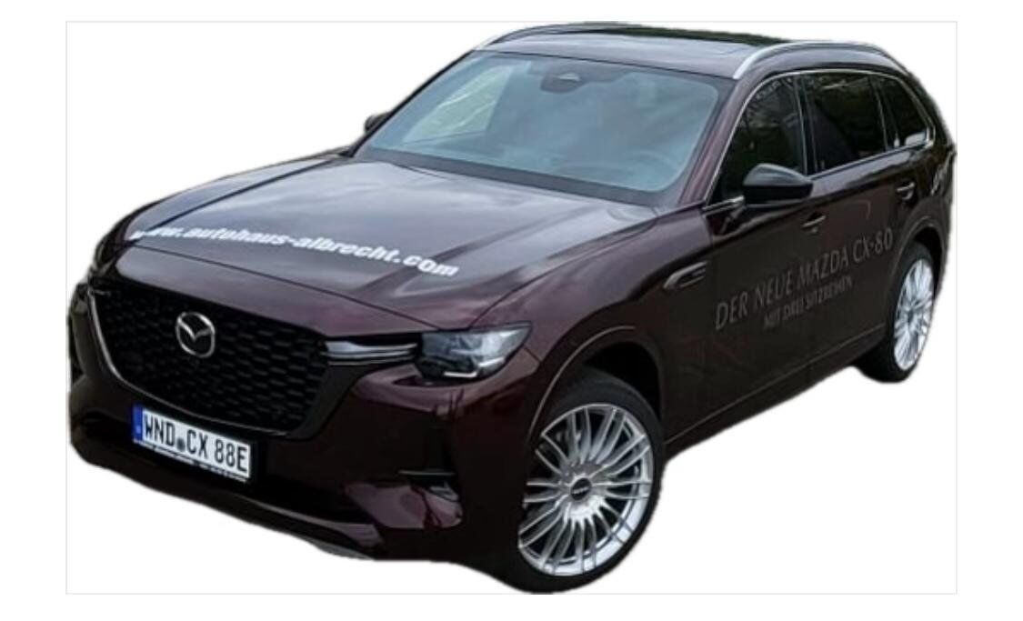 Mazda CX-80 2.5i e-SKY Homura Plus PHEV AWD,Panorama,Bose,el.Heckkl,360°,Sitzlüftung,Leder