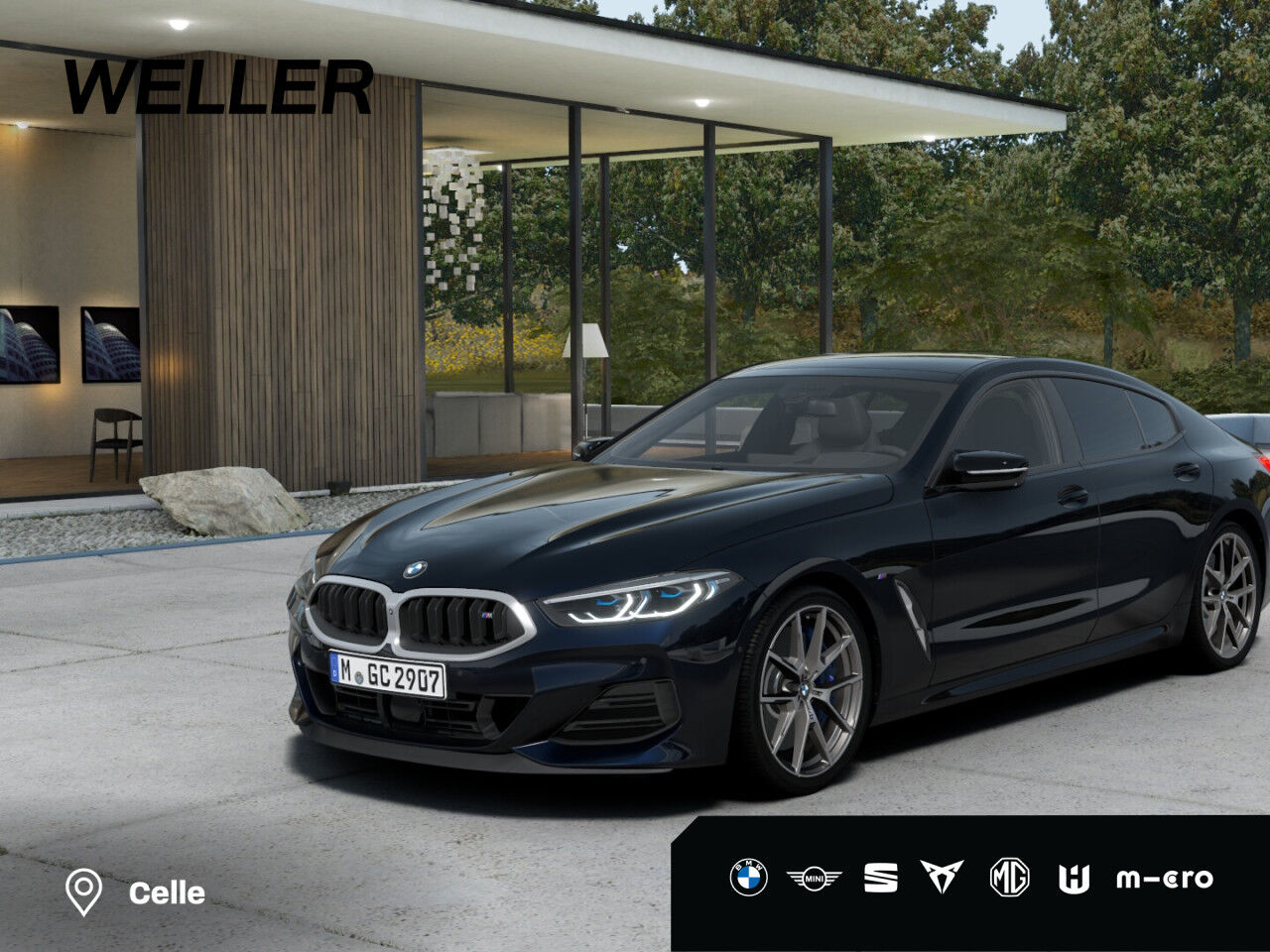 BMW M850i xDr GC Laser Pano Soft DrAsProf 360° Pa+