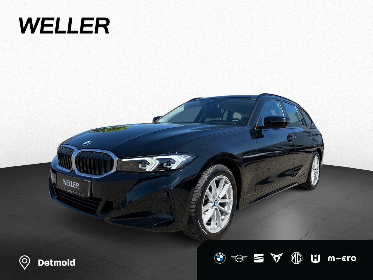 BMW 318i Touring Shadow LC+ DAB PDC Sitzh Temp 17"