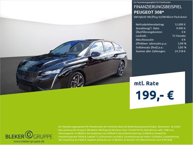 Peugeot 308 Hybrid 180 (Plug-In) SW Allure Pack Automat