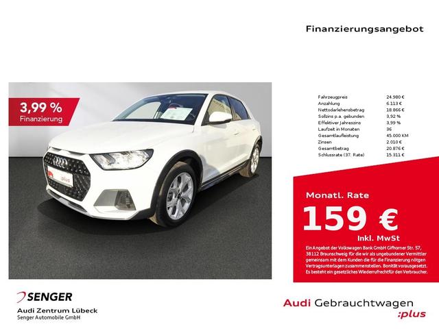 Audi A1 allstreet 30 TFSI S tronic CarPlay Sitzh. PDC